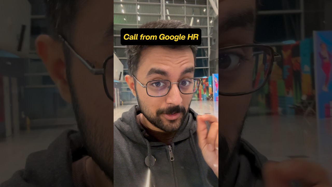 Call from Google HR👀
