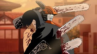 DENJI vs AKI snowball fight | chainsaw man fan animation | FULL FIGHT | chp 78 - 79