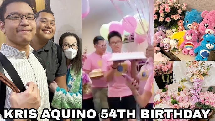 Kris Aquino 54th Birthday⭐NAIYAK na NATANGGAP ng REGALO mula kay Josh at Bimb