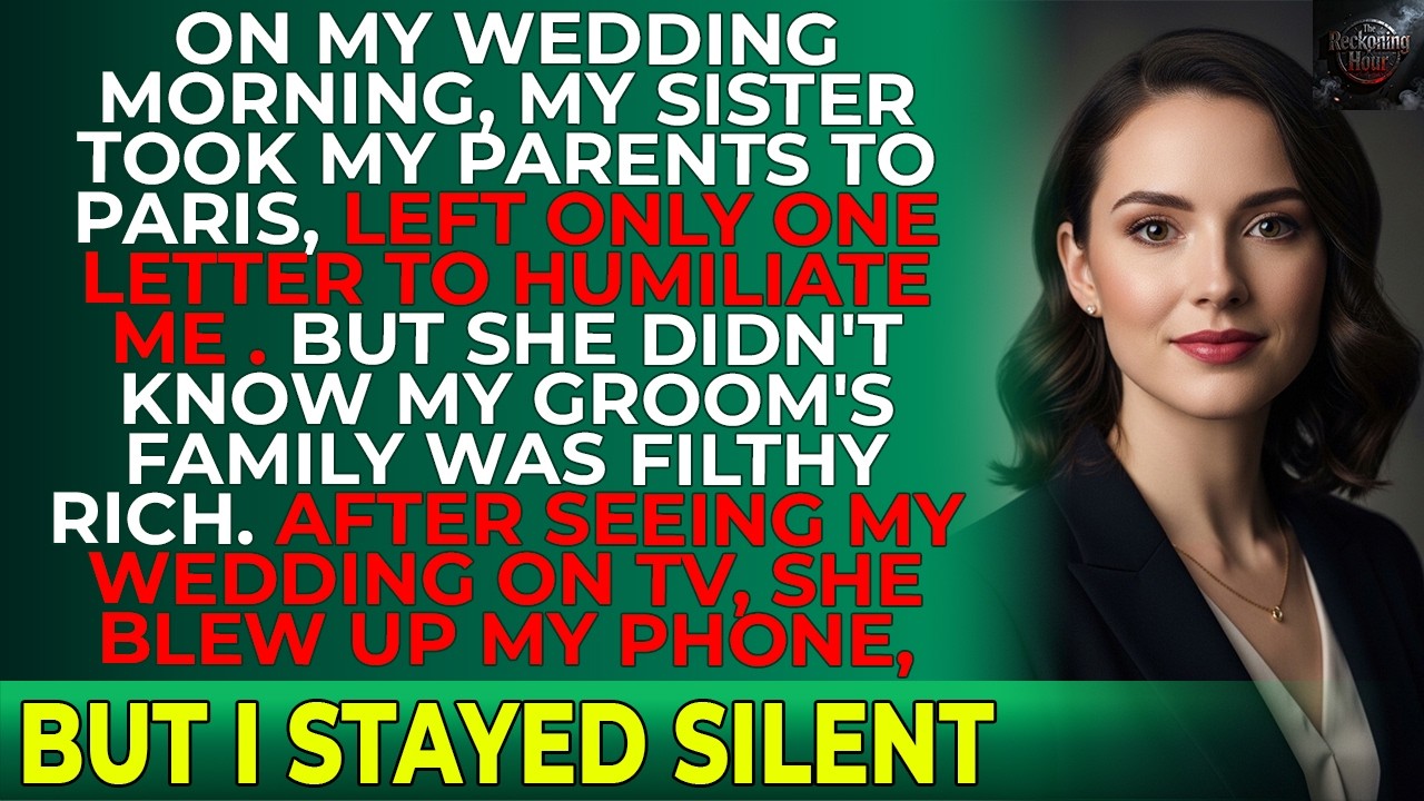 My Sister Left for Paris Trip on My Wedding! But She Had No Idea About My Millionaire Fiancé!