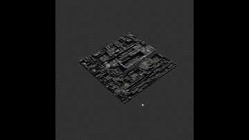 Industrial section. #b3d #3d #shorts