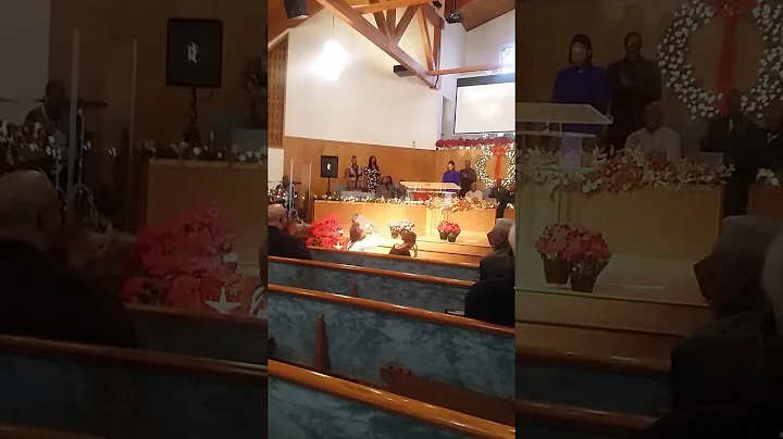 Latrice Brown  dancing to Put it on the alter