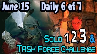 Solo 1-3 & Task Force Challenges :: June 15 : Daily 6 of 7 🞔 No Commentary 🞔 Ghost Recon Wildlands