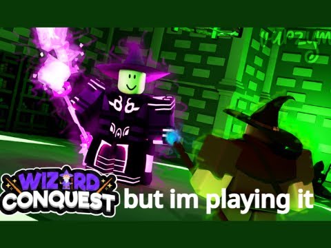 I play Wizard Conquest - YouTube