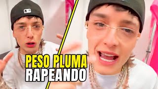 PESO PLUMA CANTANDO REGGAETON ( RAPEANDO) Reaccion/ opinion