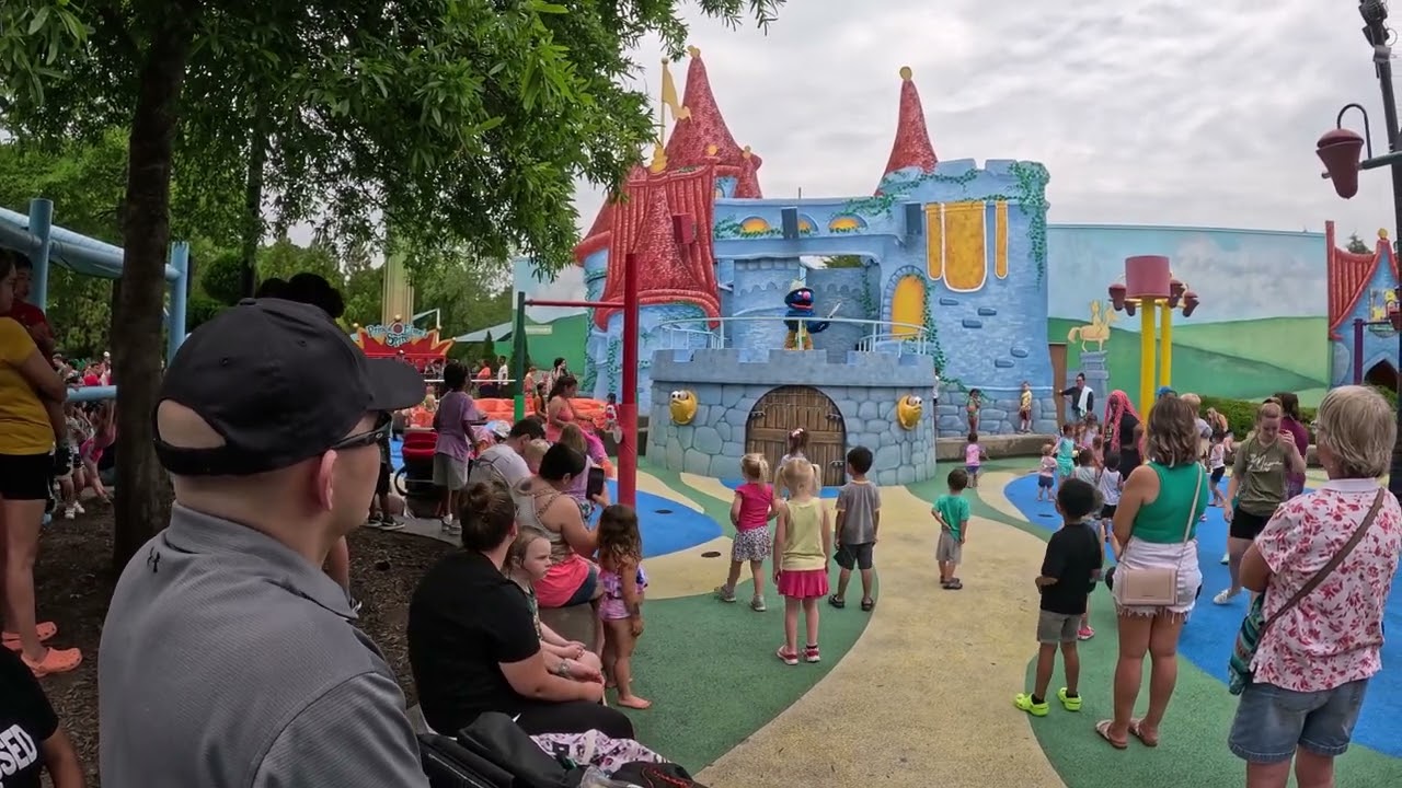 Sesame Steet Show At Busch Gardens Williamsburg