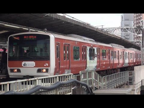 山手線E231系 東京駅開業100周年記念ラッピング電車