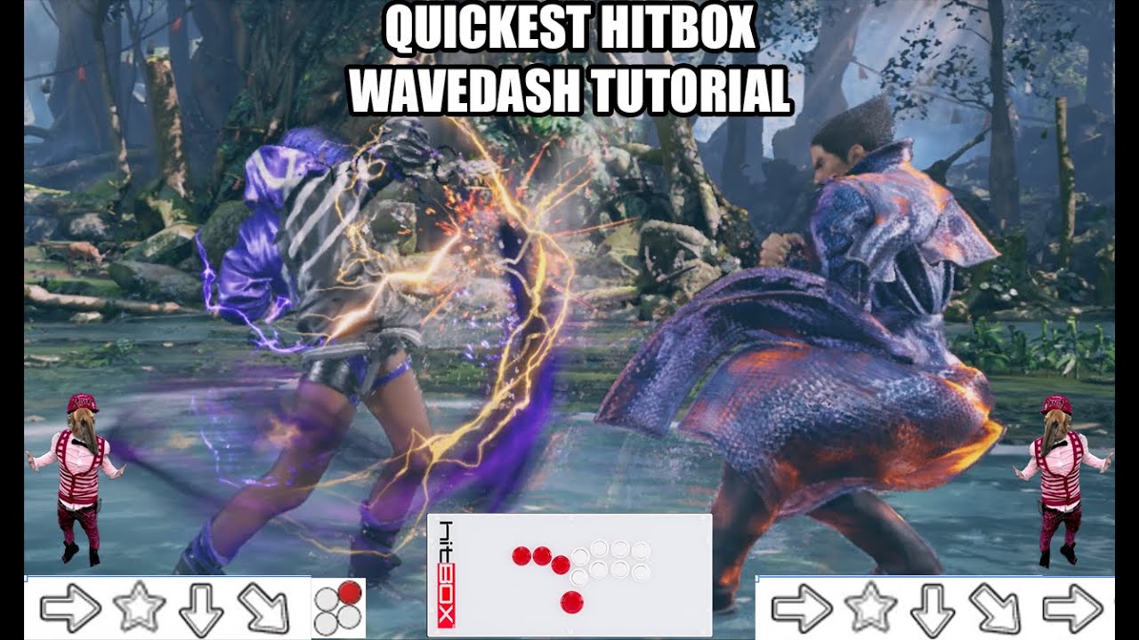 Tekken 8 One Minute Hitbox Wavedash/KBD Guide - YouTube