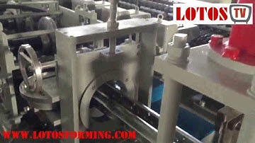 pallet rack column / Rack Column Steel Roll Forming Machine