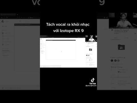 Video Tách vocal ra khỏi nhạc - youtube
