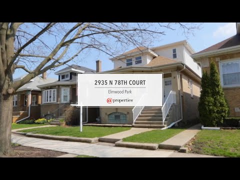 2935 N 78th Court, Elmwood Park, IL home video tour