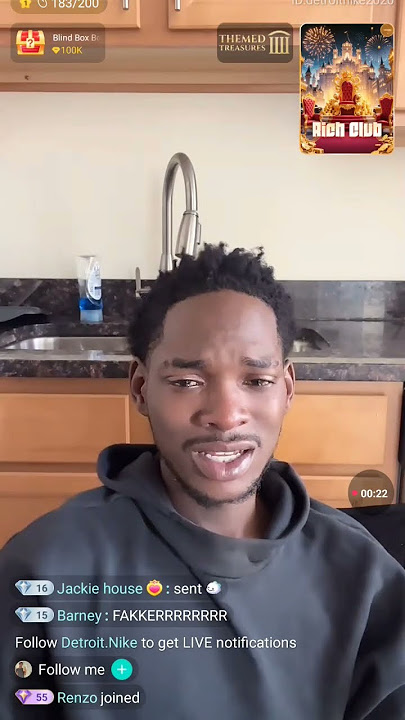 DETROIT NIKE CRYING #trending #live#shorts#video#viral#funny#comedy#bigo#bigotv#tiktok#tiktokvideo