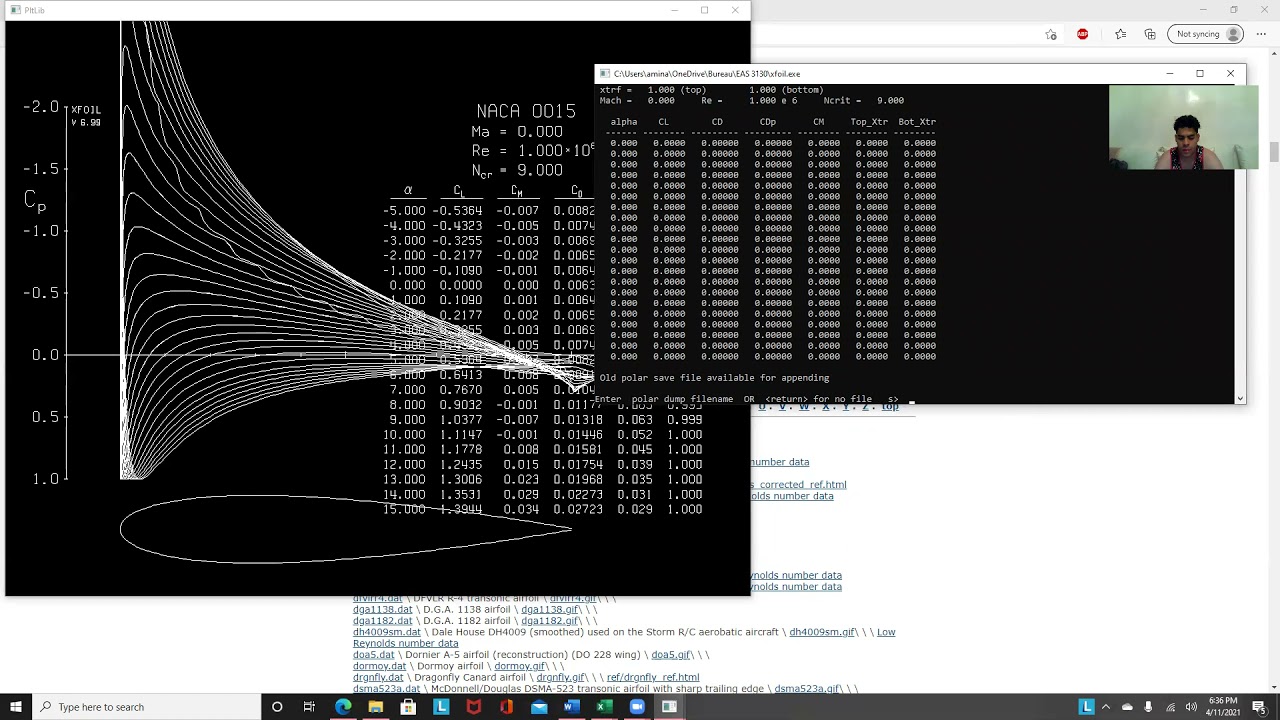 Xfoil Program Part 1 Xfoil project. - YouTube