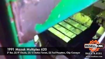 1991 Mazak Multiplex 620 CNC Lathe
