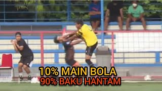 FULL VIDEO BAKU HANTAM PEMAIN AHHA PS PATI VS PERSIRAJA