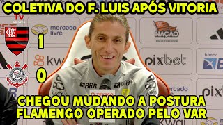 Thumbnail for ARBITRAGEM VERGONHOSA! COLETIVA DO FILIPE LUIS APÓS VITORIA! FLAMENGO É OPERADO PELA ARBITRAGEM