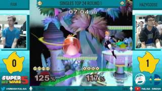 Famous Super Bit Wars 5 - Flux (Peach) vs Hazygoose (Sheik) - Singles Top 24 Profile