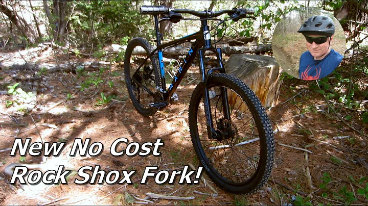 SR Suntour XCM to Rock Shox Judy Silver TK - Marin Eldridge Grade 1