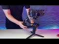 Balancing feiyu scorpc 3axis handheld gimbal camera stabilizer