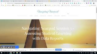Navigating Nearpod Website