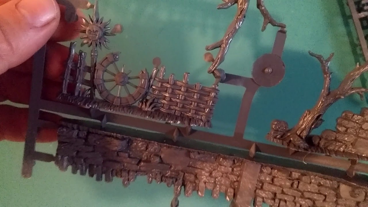 UNBOXING: Walls and Fences, Games Workshop Web store exclusive. - YouTube
