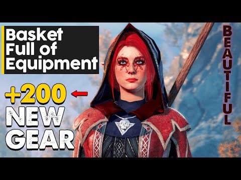 Basket Full of Equipment V4.5 - BG3 Mod (+200 new armor and equipment)