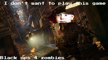 A NOOB PLAYS COD ZOMBIES FOR THE FIRST TIME | BLACK OPS 4