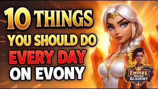Evony Daily Routine 2025: Do These 10 Things EVERY DAY to Skyrocket Your Keep! screenshot 4