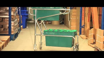 Double Container Trolley - Trucks & Trolleys - TheWorkplaceDepot