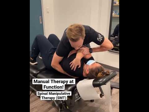 Manual therapy at function! Our Chiro’s, Physios, and Massage Therapists are ready to help you out!