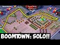 Boomtown: !! Solo !! ✦ World Record! ✦ Deployable Turret ✦ Boom Beach