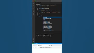 Server using express.js in javascript
