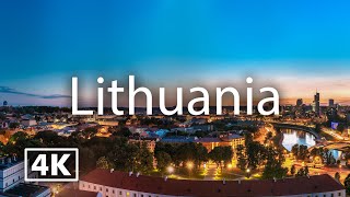 Lithuania 4K | Travel with Calm Music