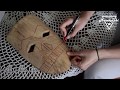 Wooden Mask from one piece of wood