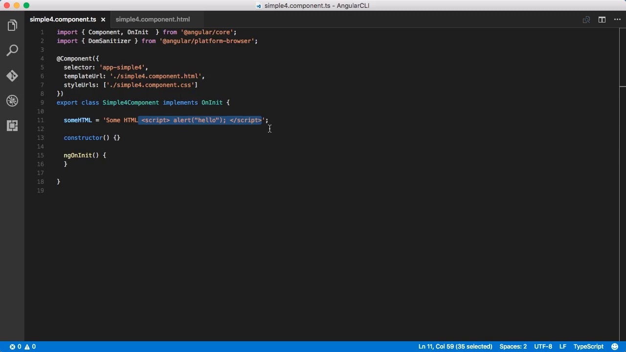 Working With Angular And Cross Site Scripting Xss