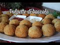 Polpette di baccalà - secondo piatto di pesce facile e veloce