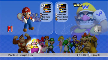 Mario Super Sluggers Music - Character Selection Extended
