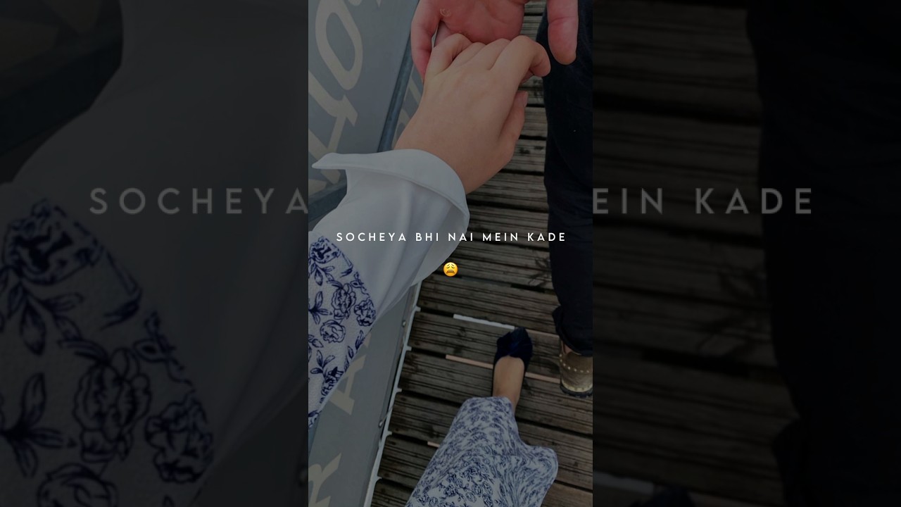 Socheya Bhi Nai Mein Kade Tere Bin Jion Da | Whatsapp Status 