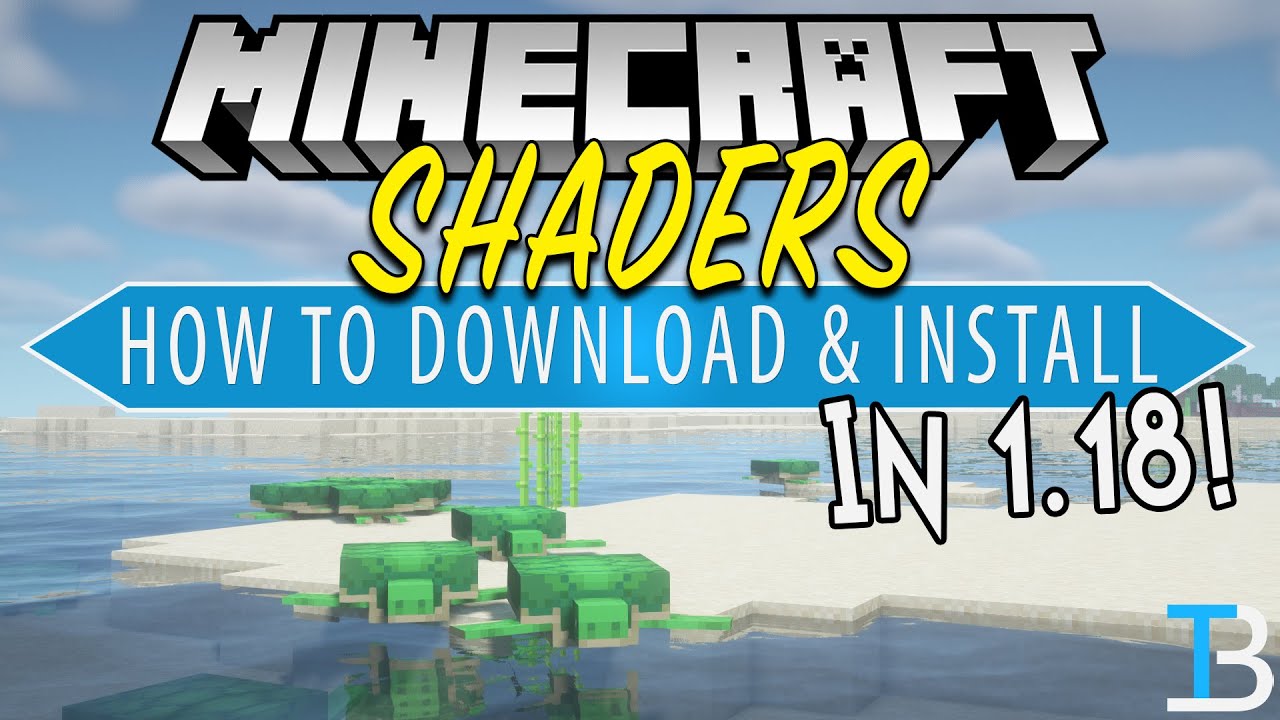 How To Download  Install Shaders On Minecraft Pc (1.18)