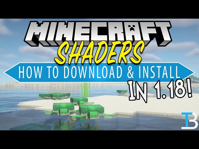 How To Download & Install Shaders for Minecraft 1.18.2 (PC) 