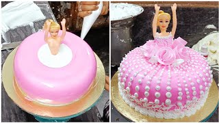 Barbie Doll Cake | Doll Cake Design | Doll Cake | How To Make Barbie Doll Cake | Doll Cake Recipe ||