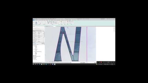 How to create askin wall  and design the facade  using #revit .