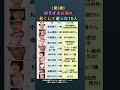 【第3弾】早すぎるお別れ、若くして逝った10人