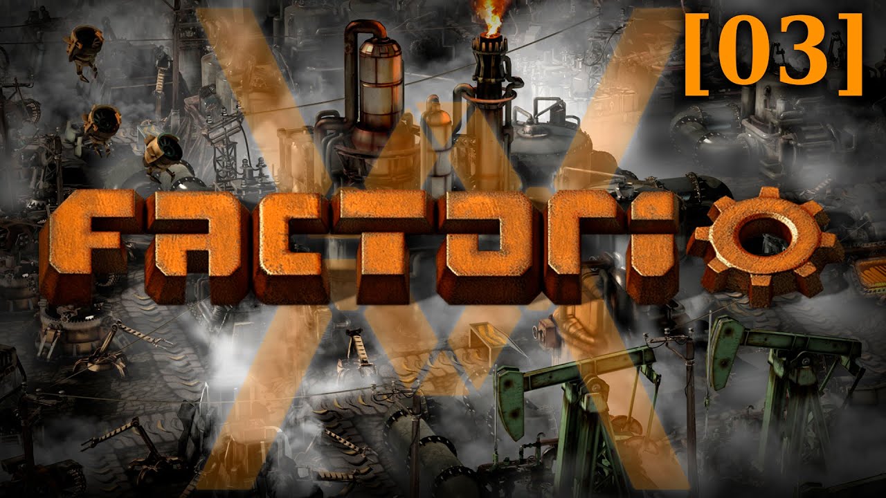 Прохождение Factorio 1.0 - Рельсовый мир [03] - Электросхемы