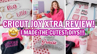 CRICUT JOY XTRA REVIEW | HOLY MOLY, I MADE THE CUTEST DIYS!!!