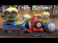 Minions, Trackmaster Mike, Treasure Thomas, Take N Play and Rail Rollers Playtime