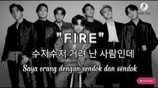BTS-FIRE LIRIK SUB INDO