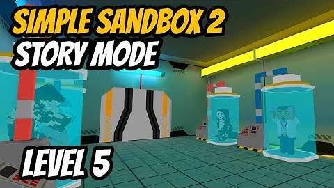 Simple Sandbox 2 Story Mode Level 5 gameplay