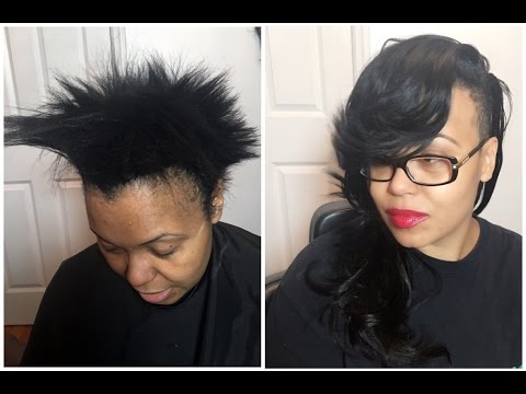 Versatile Shave Sides Weave Youtube