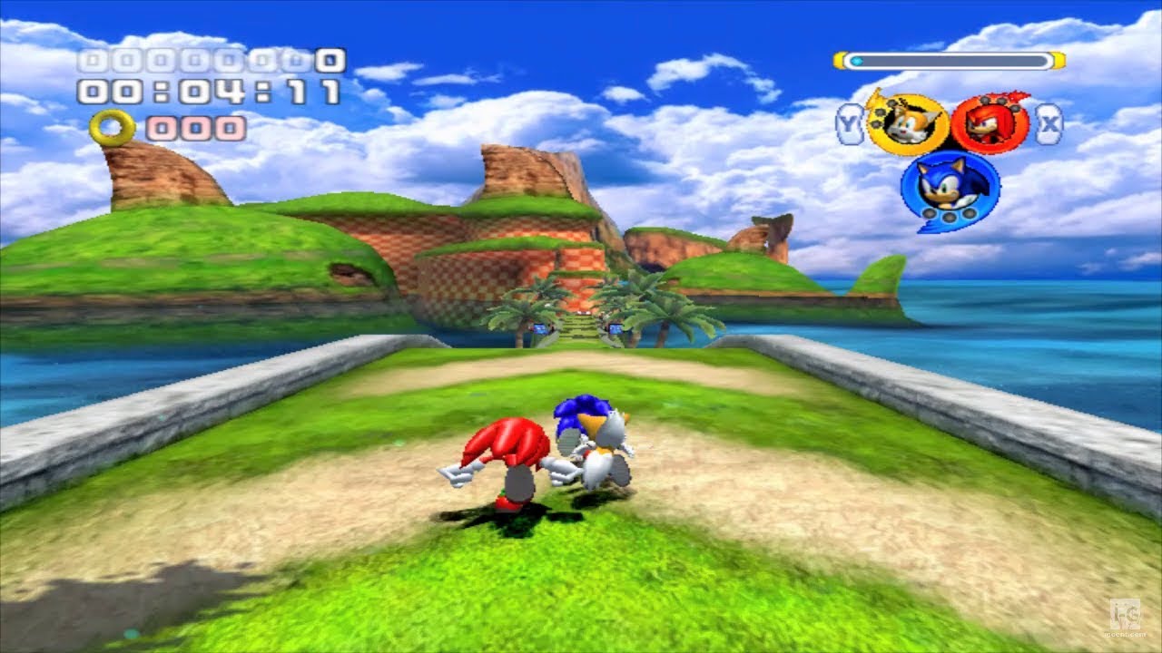 Sonic Heroes - GameCube Gameplay (720p60fps) - YouTube